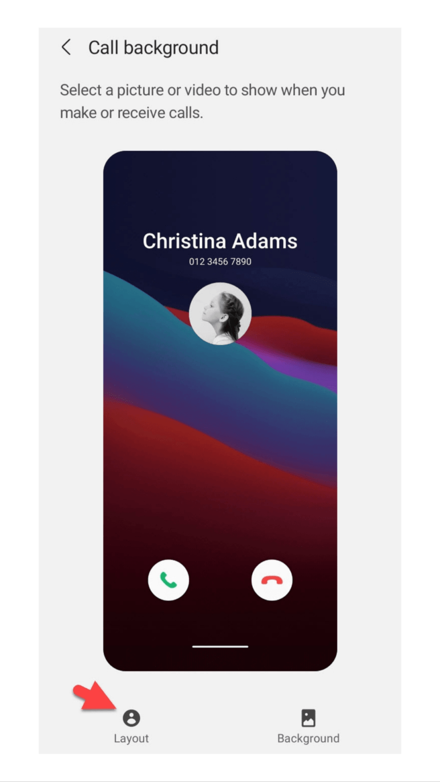 How to Change the Call Screen Background on Samsung (One UI 3.0