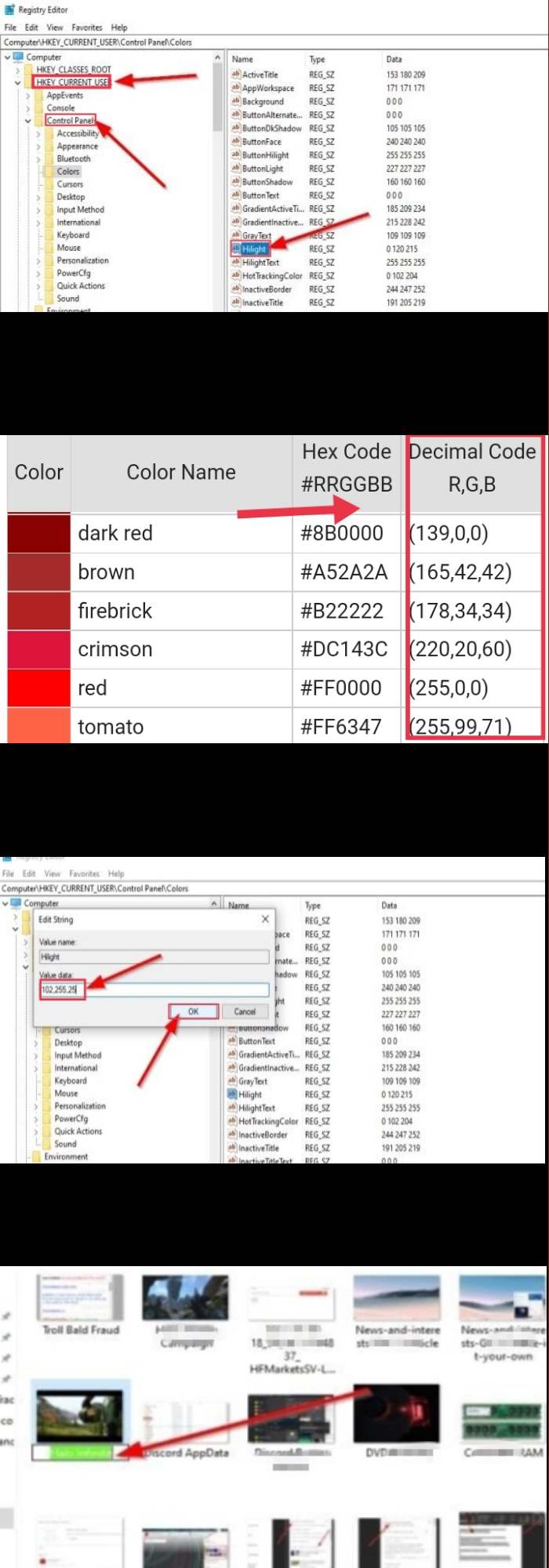 How to Change the Background Color of highlighted or selected Text on ...