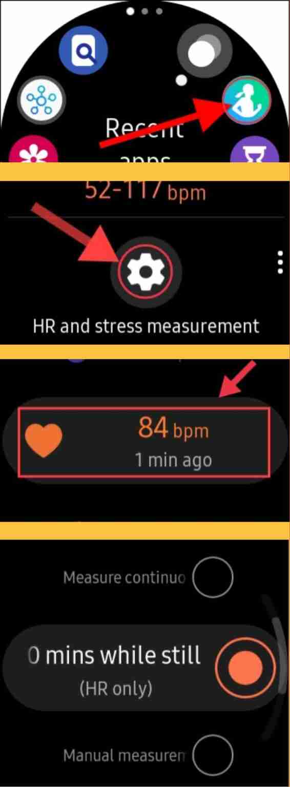 heart rate samsung health