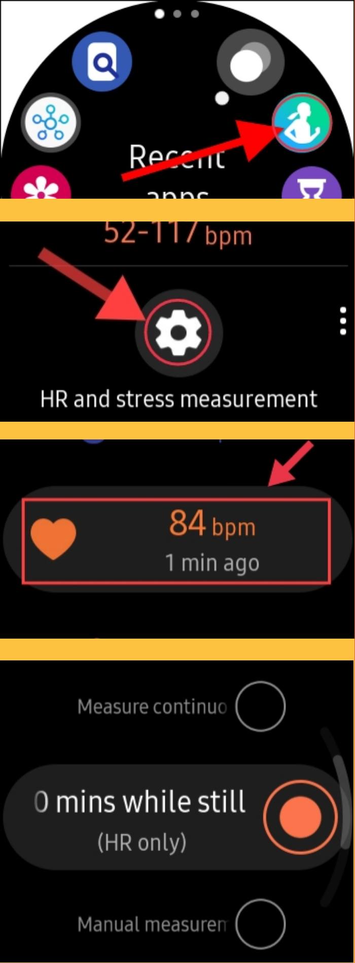 Automatically measure heart rate with your Galaxy Watch (step-by-step picture guide)
