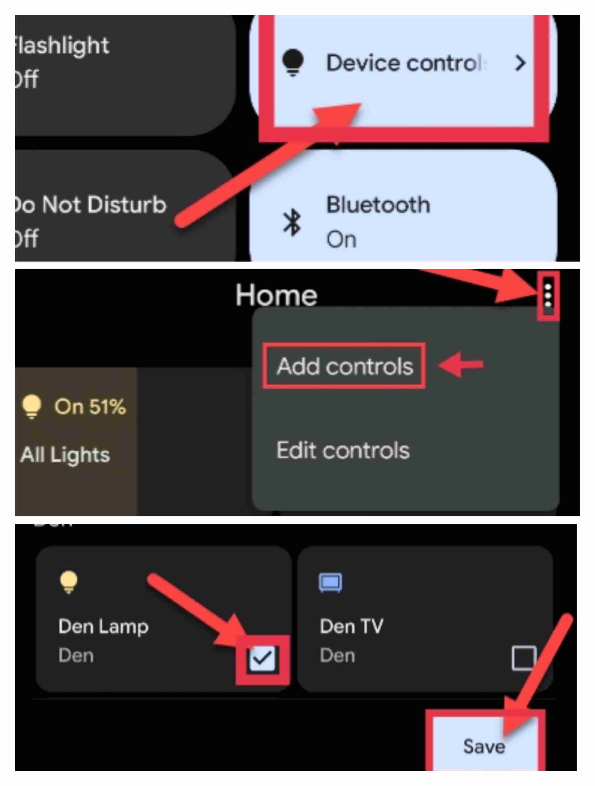 Adding controls