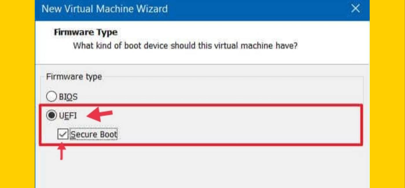 Enable Secure Boot for the Virtual Machine