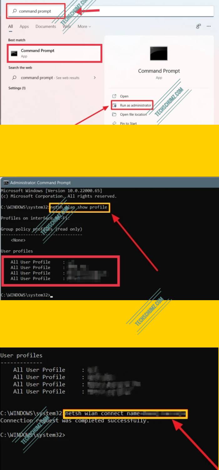 Connect a Windows 11 Computer to WiFi using Command Prompt