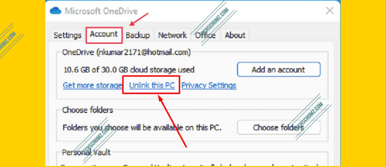 how to disable one drive