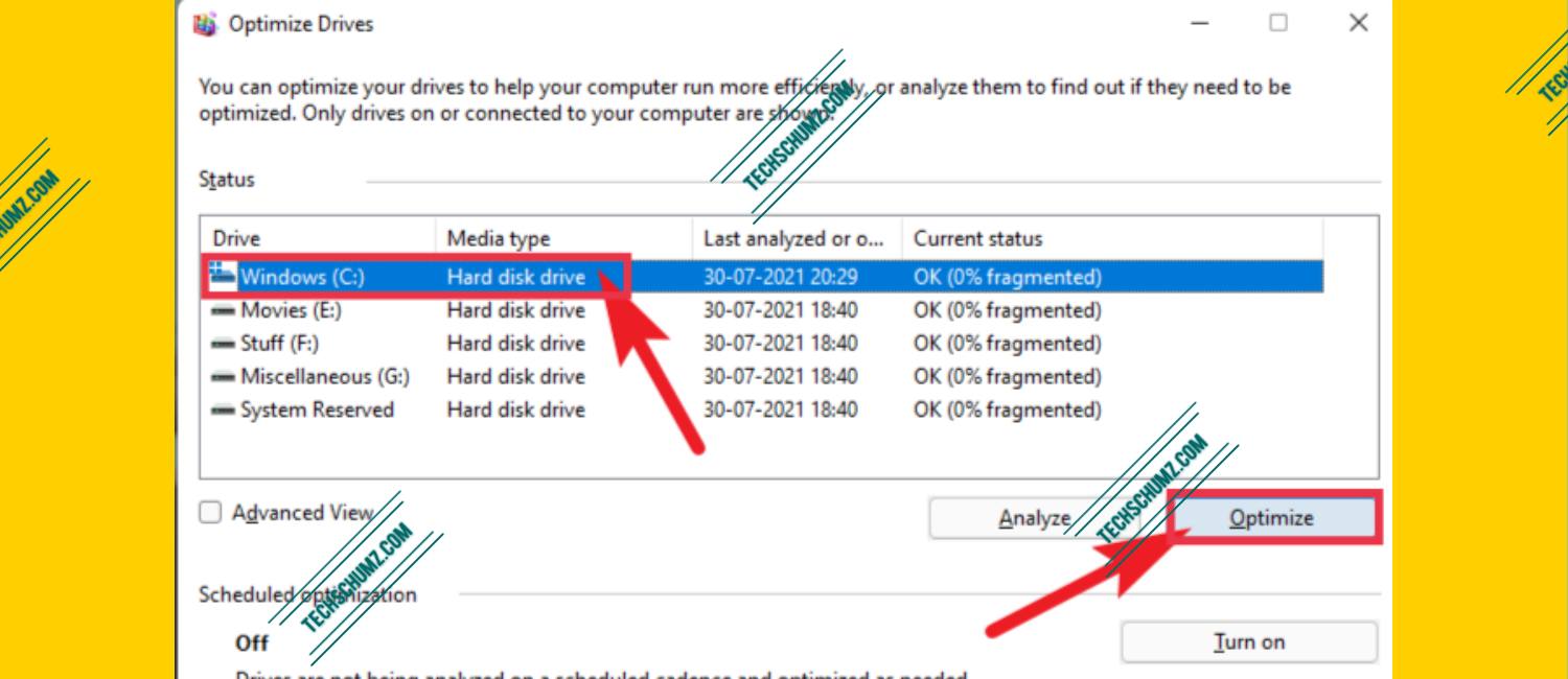 Windows 11 Disk Defragmenter Missing