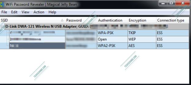 View your WiFi Password via WirelessKeyView