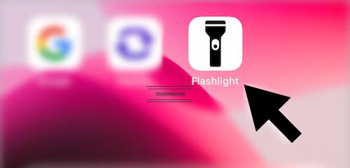 Create a Flashlight Shortcut on your iPhone 13 Home Screen and turn it on/off from there