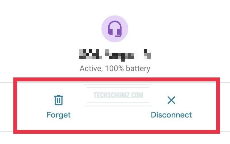 Disconnect TOZO earbuds from Android