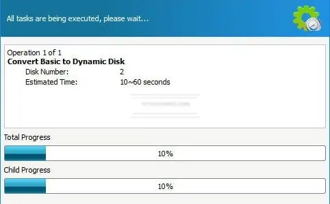 Converting to Dynamic Disk