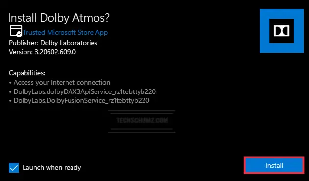 Install Dolby Atmos on your Windows 11 Computer