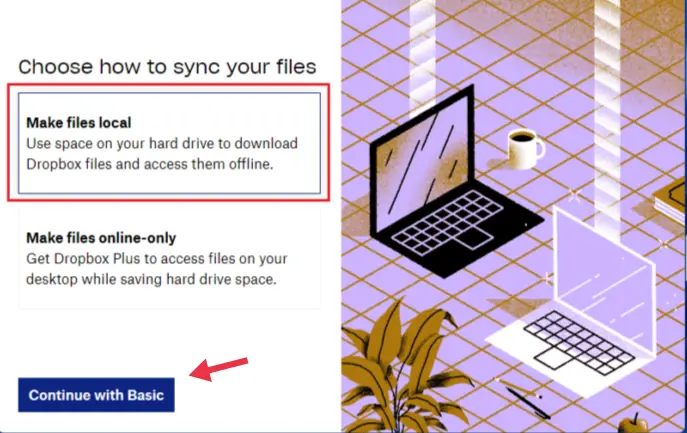 Choose how to sync your files on Windows 11