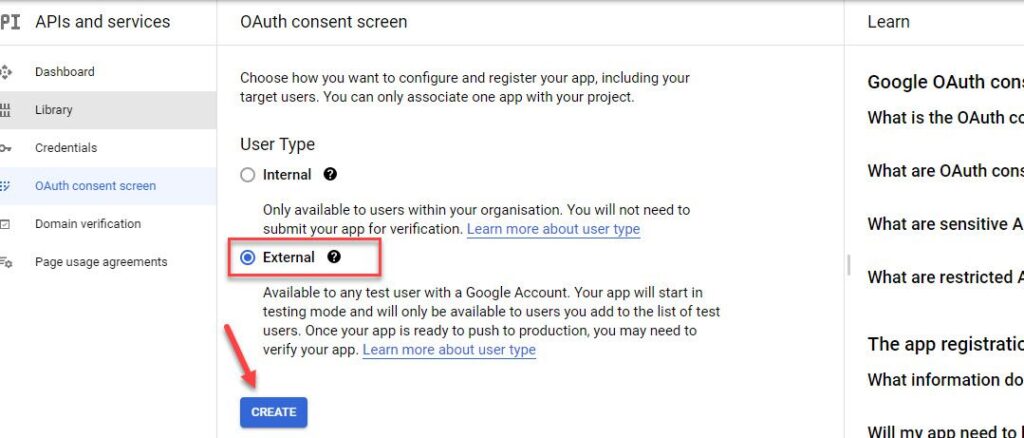 Choose how you want to configure and register your app