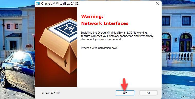 install VirtualBox networking features