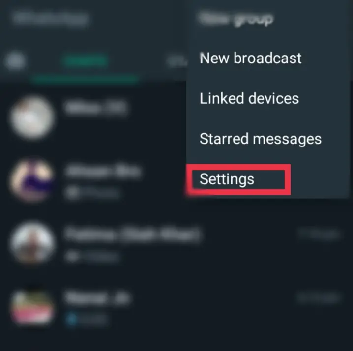 Select Setting