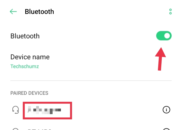 To connect your MIFA Earbuds to Android, turn on the Bluetooth and select your earbuds from the list