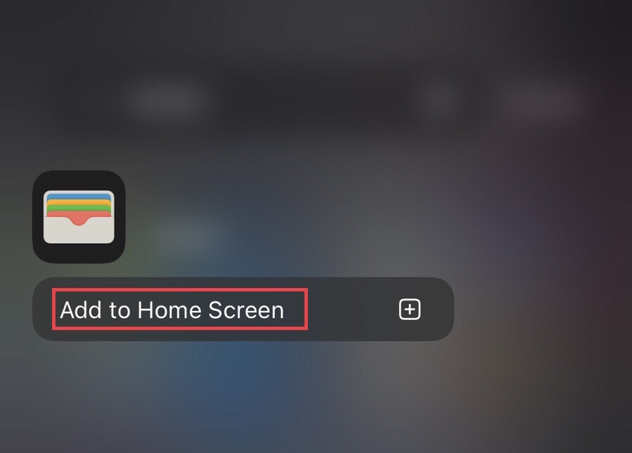 An option comes after you pressed on the app,  click on the “Add to Home Screen” to restore the app back