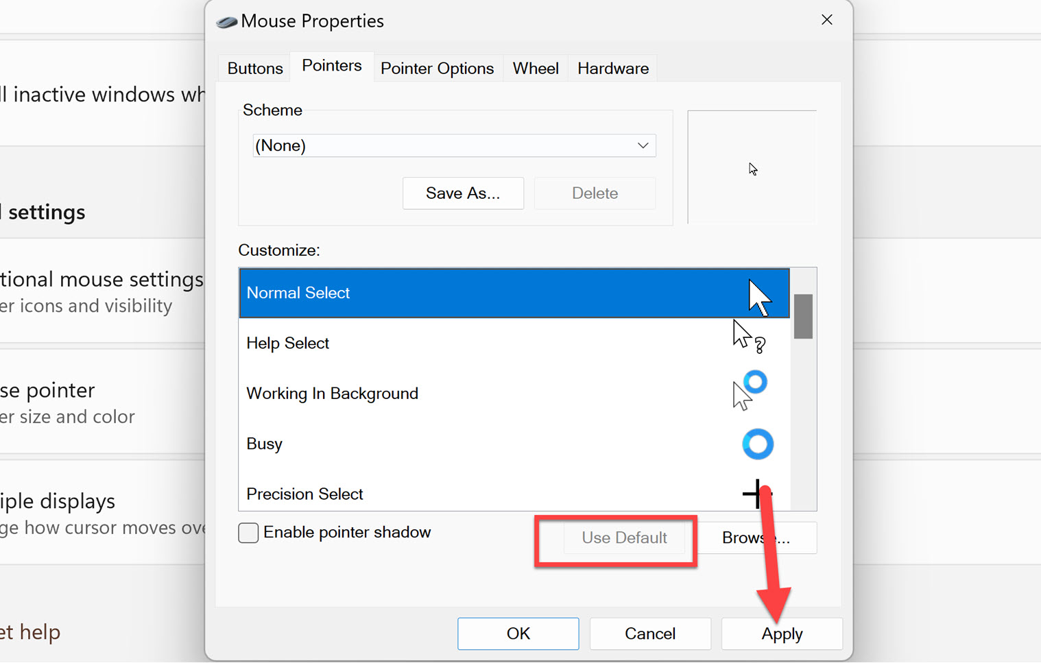 2022 05 30 12 44 5300003 Techschumz How to Reset Mouse Settings to Default on Windows 11