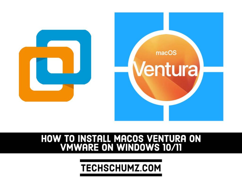 Install macOS Ventura on VMware on Windows PC