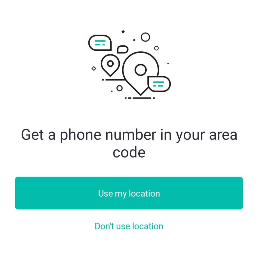 Get a phone number in your area code