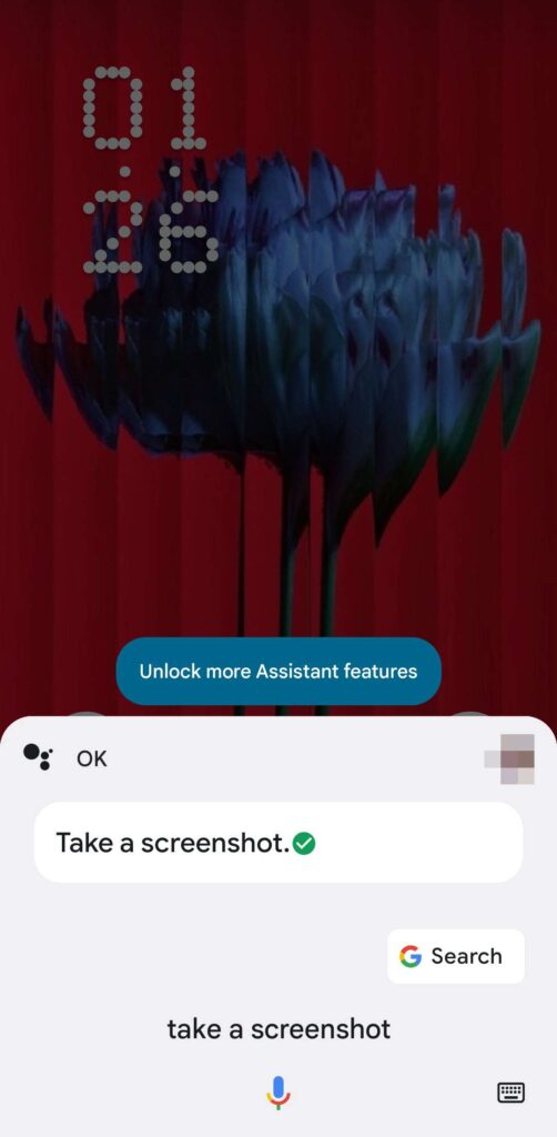 Take Screenshots on Nothing Phone via Voice Command
