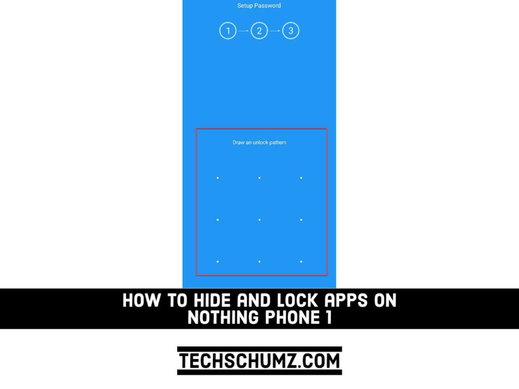 hide and lock apps on Nothing Phone 1