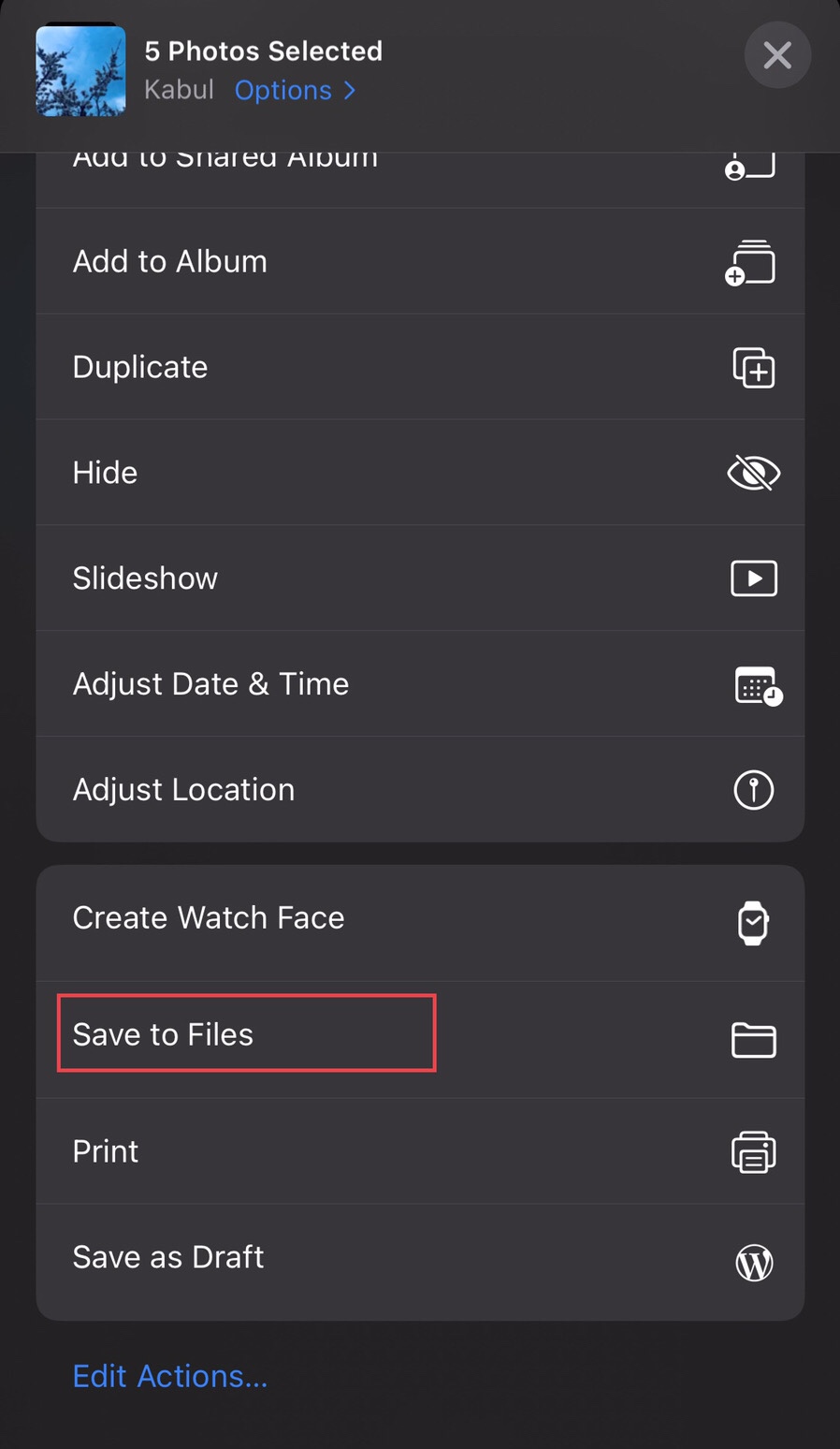 How To Merge Multiple Images Into A PDF File On iPhone in iOS 16 ...