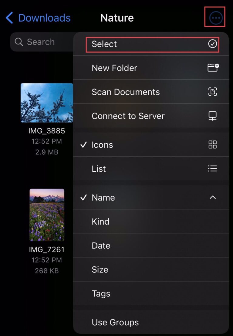How To Merge Multiple Images Into A PDF File On iPhone in iOS 16 ...