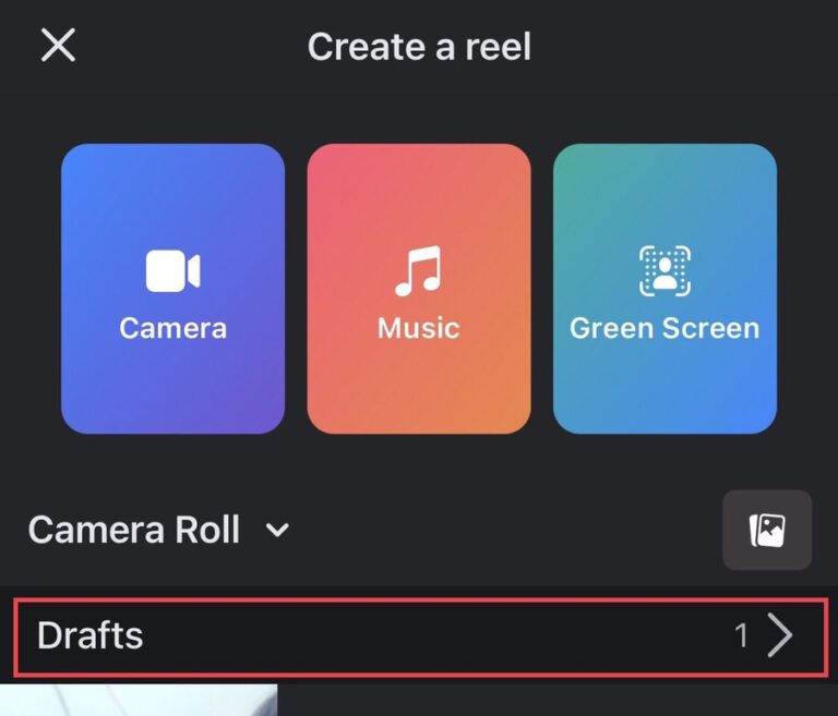 How To Find Reel Drafts On Facebook On iPhone & Android Techschumz