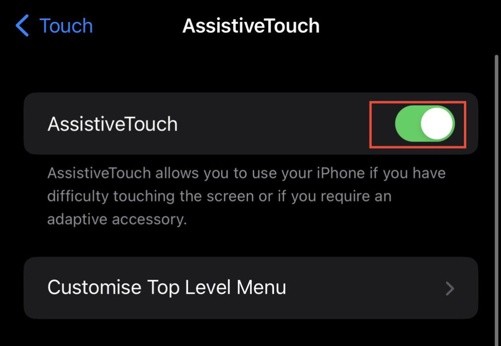 To add home button on iPhone tap to turn on the "Assistive Touch" option.