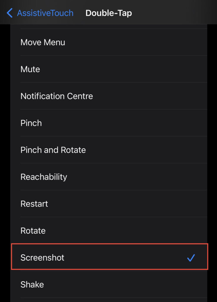 Screenshot settings 1 5 Ways to Take a Screenshot On iPhone 14, 14 Pro, & 14 Pro Max