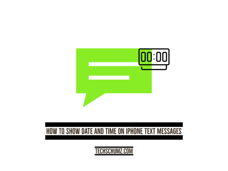 IOS 16 Show Date And Time On IPhone Text Messages Techschumz