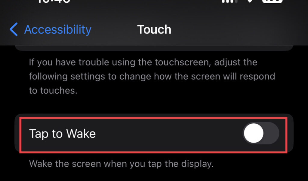 Disable "Turn to Wake" feature.