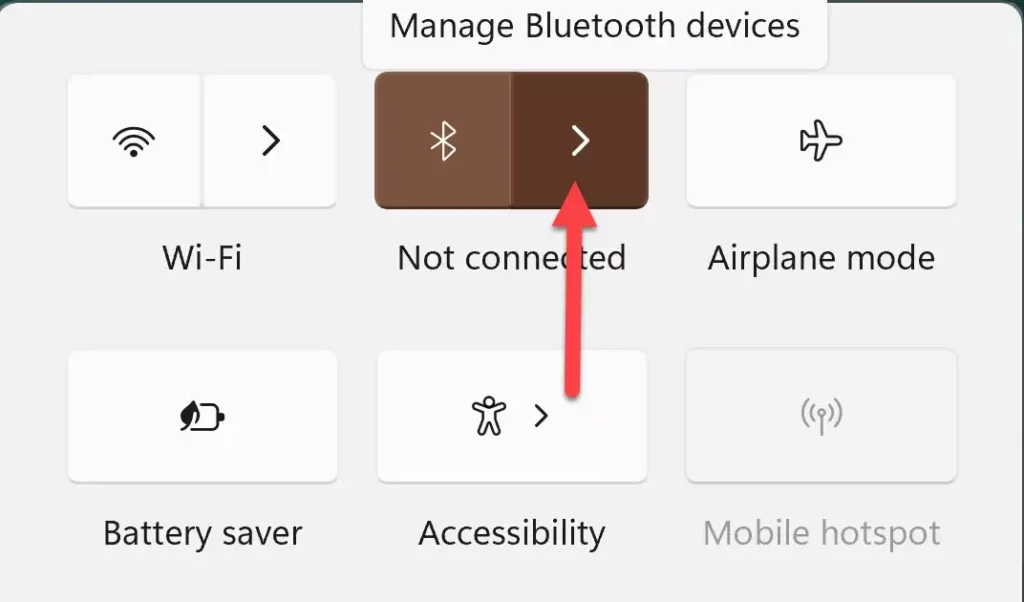 Manage Bluetooth devices