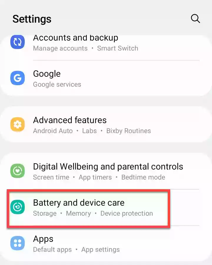 Battery and device care