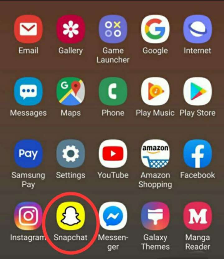 Snapchat on Android