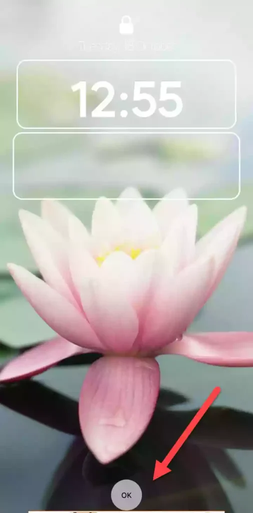 Setting wallpaper for iOS lock screen on Android