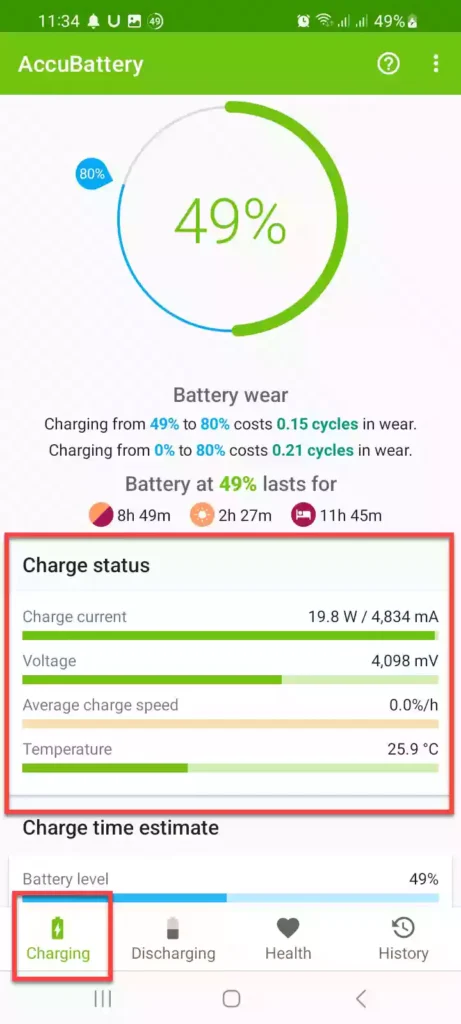 Charge Status