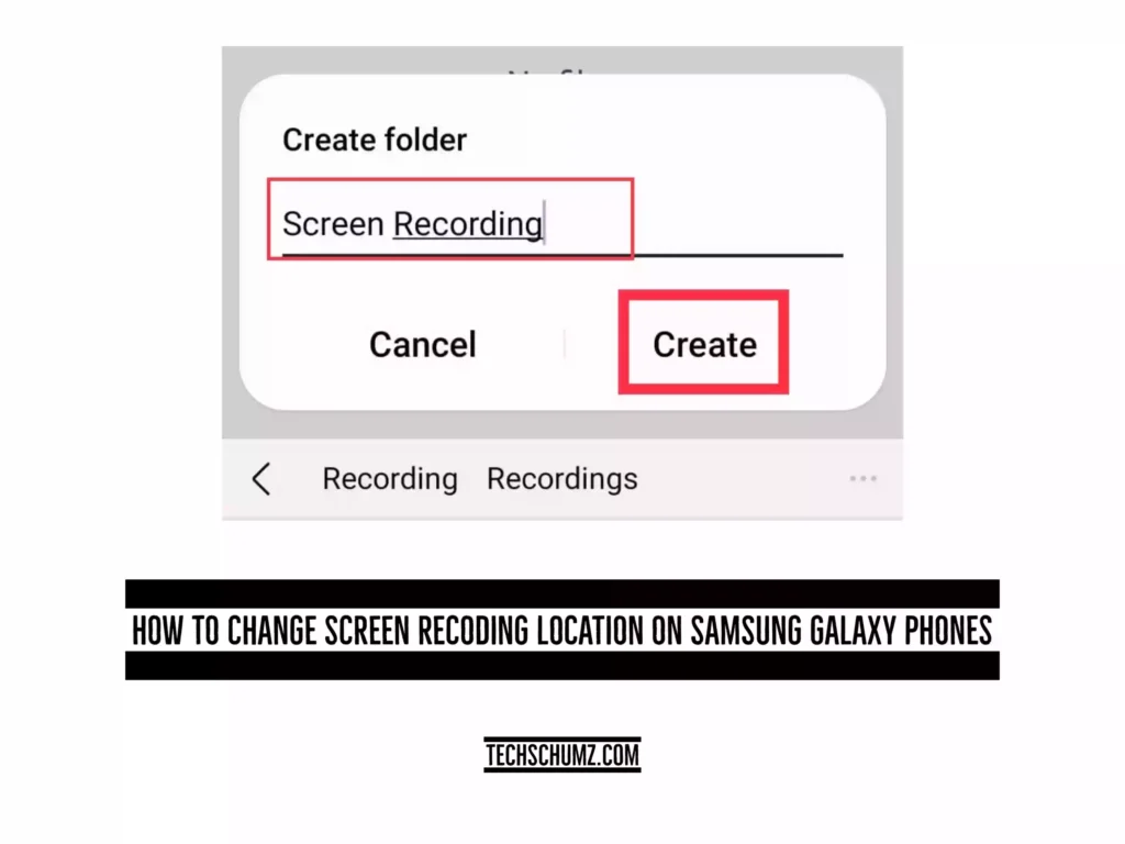 Change Screen Recording location How To Change Screen Recording Location On Samsung Galaxy Phones