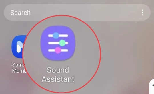 Open the Sound Assistant app after installation.