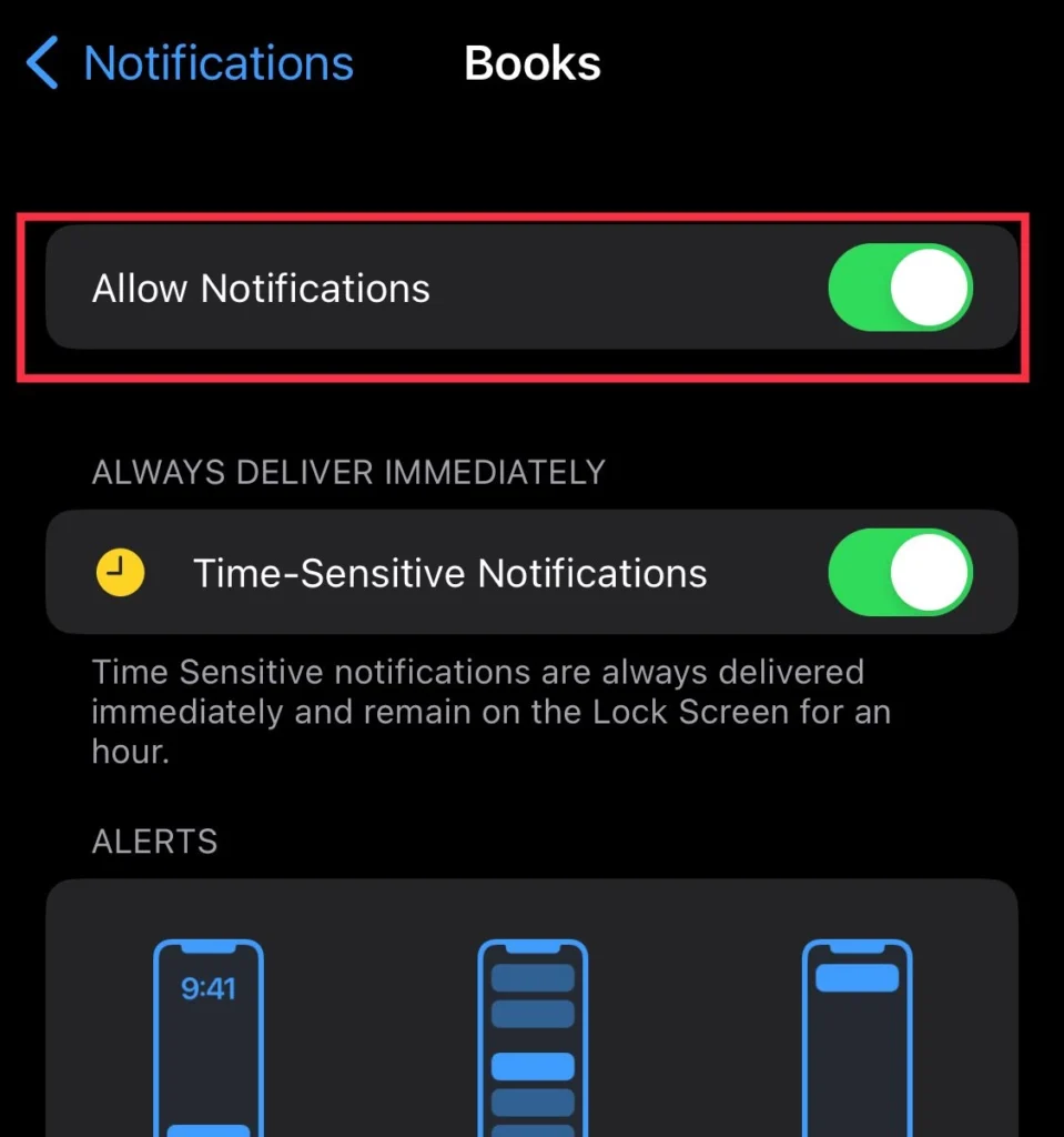 Disable the Allow Notification feature on your iphone.