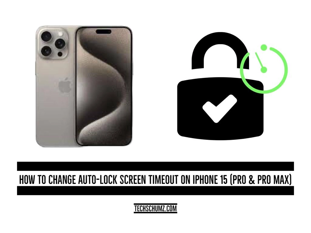 Change Auto lock screen timeout on iphone 15 How To Change Auto Lock Screen Timeout On iPhone 15 (Pro & Pro Max)