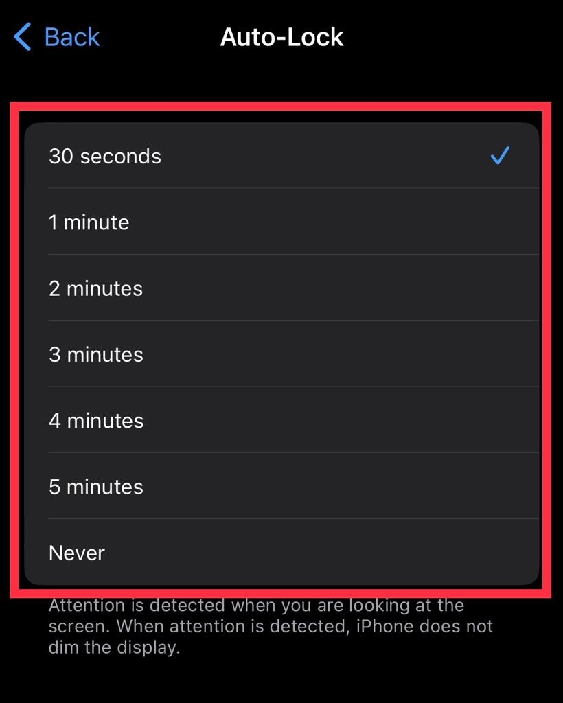 Increase the timer as much as you want.